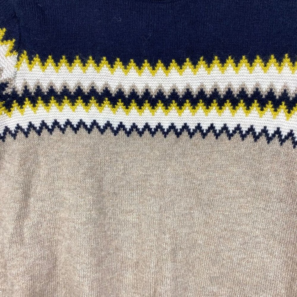 Mayoral Knitted Sweater Beige, Blue and Yellow 18 Months - Picture 4 of 7